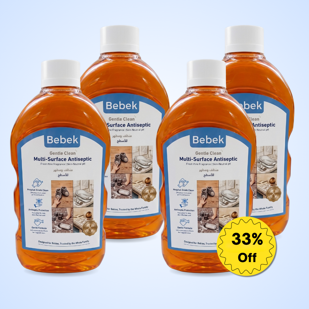 Bebek Gentle Clean | منظف ومطهر متعدد الأسطح | 500 ملل