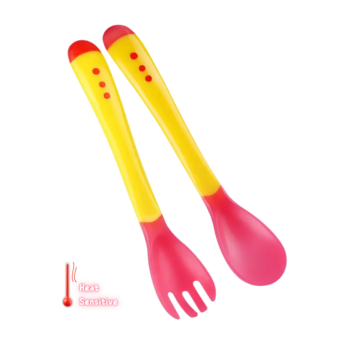 Bebek® Heat Sensitive Spoon & Fork Bebek Egypt