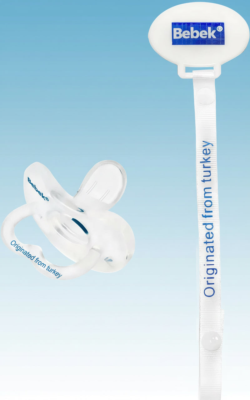 Bebek® Baby Pacifier with Safety Clip Bebek Egypt