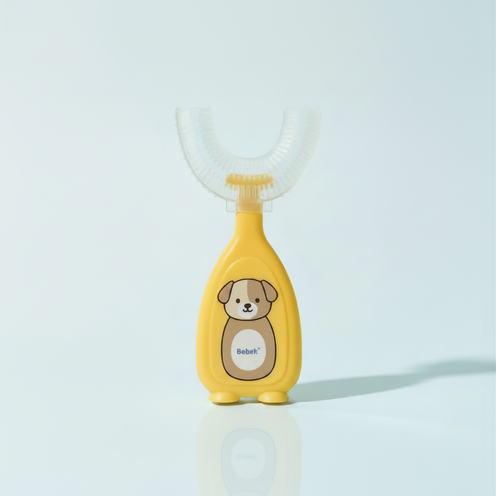 Bebek® U-Shaped Silicone Baby Toothbrush Bebek Egypt