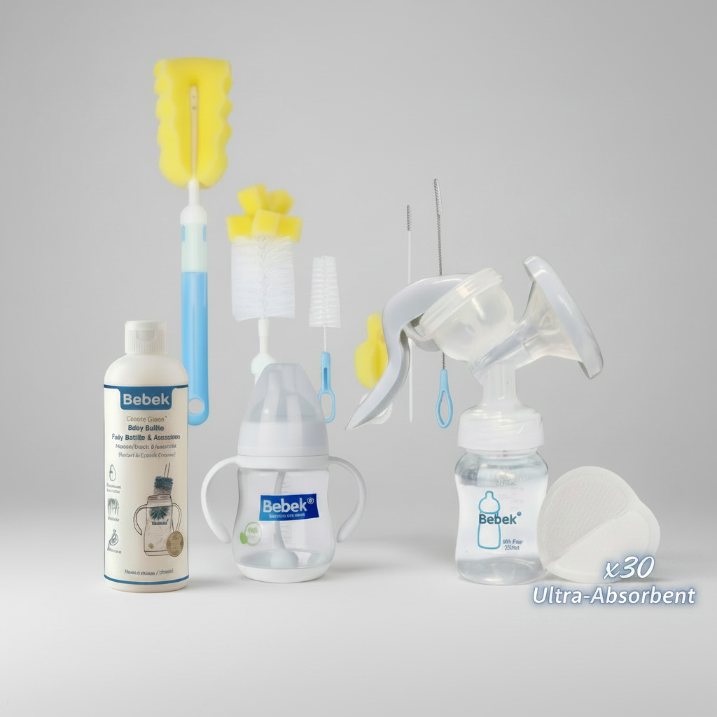 Bebek® Pump & Feed Bundle | Feeding & Pumping Essentials + 3 Bonus Gifts Bebek Egypt