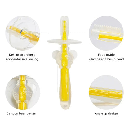 Bebek® Anti-Choke Silicone Toothbrush Bebek Egypt
