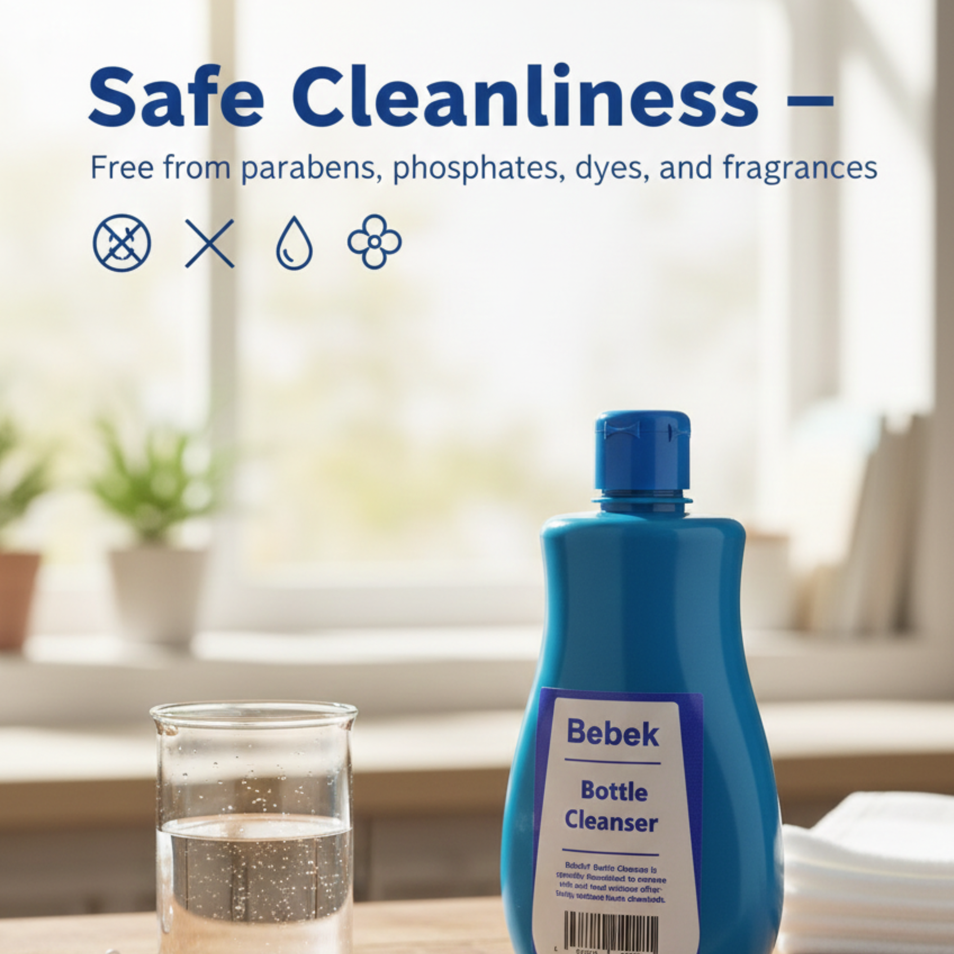 Bebek® Baby Bottle Cleanser – 500ml Bebek