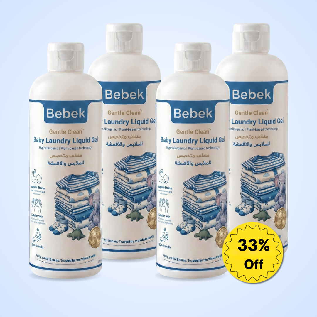 Bebek Gentle Clean | Baby Laundry Liquid Gel | 500ml