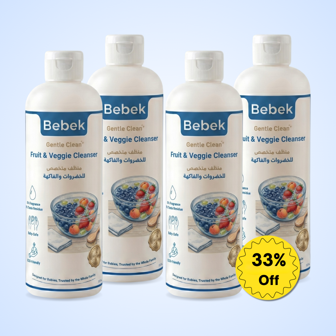 ‏Bebek Gentle Clean | منظف الخضار والفاكهة | 500 ملل