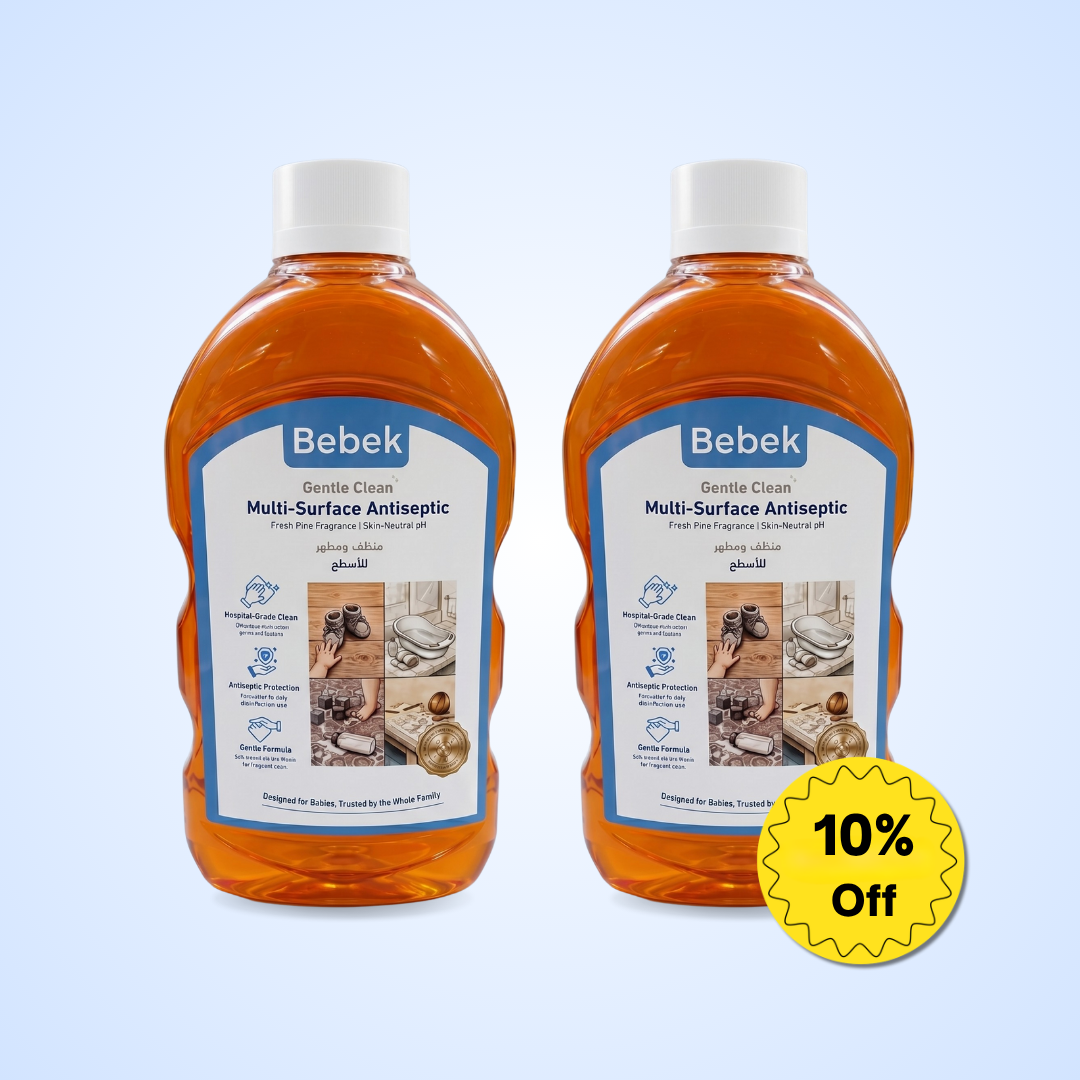 Bebek Gentle Clean | منظف ومطهر متعدد الأسطح | 500 ملل