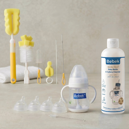Bebek Grow With Me Bundle | Complete 2-Year Baby Feeding & Cleaning Set Bebek Egypt