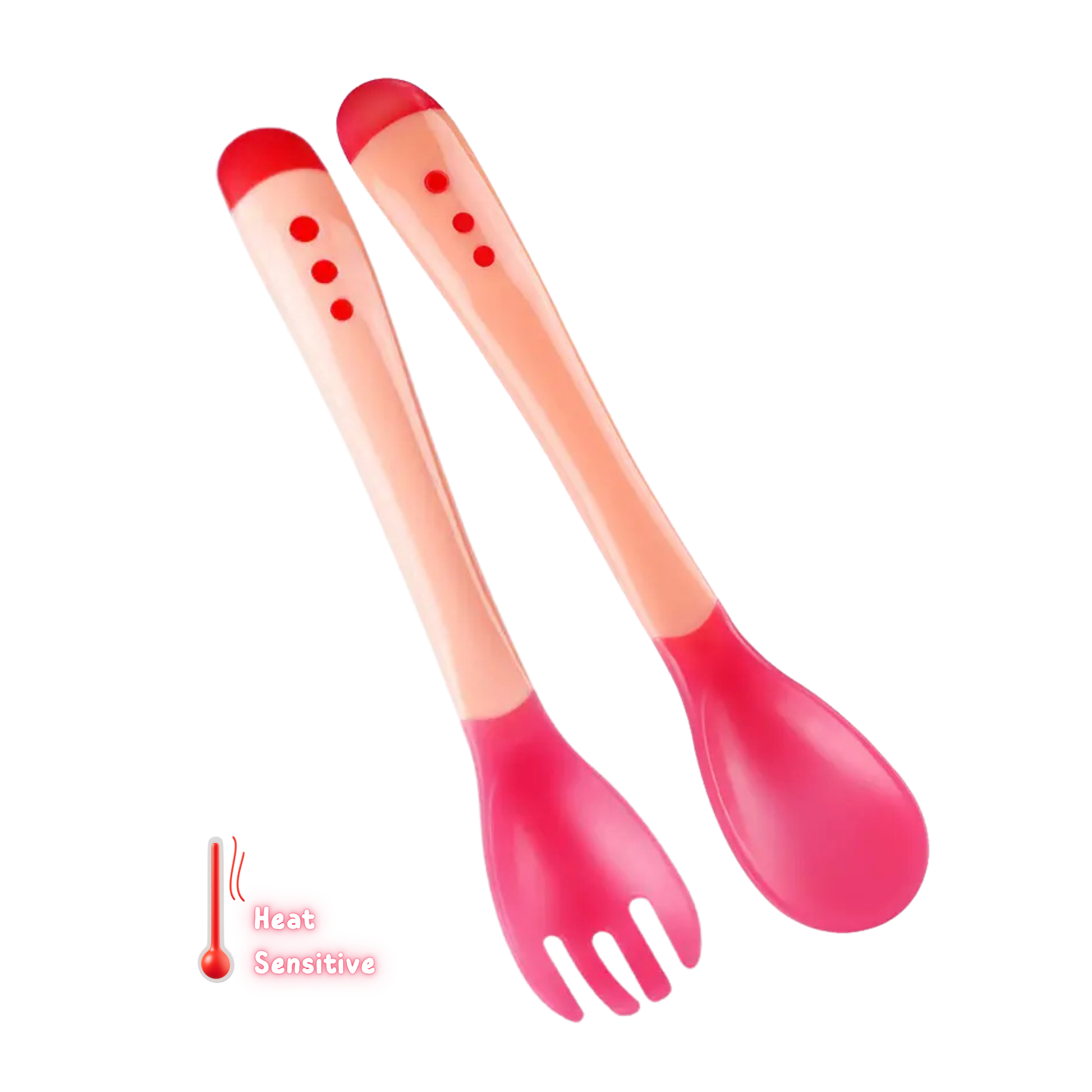 Bebek® Heat Sensitive Spoon & Fork Bebek Egypt