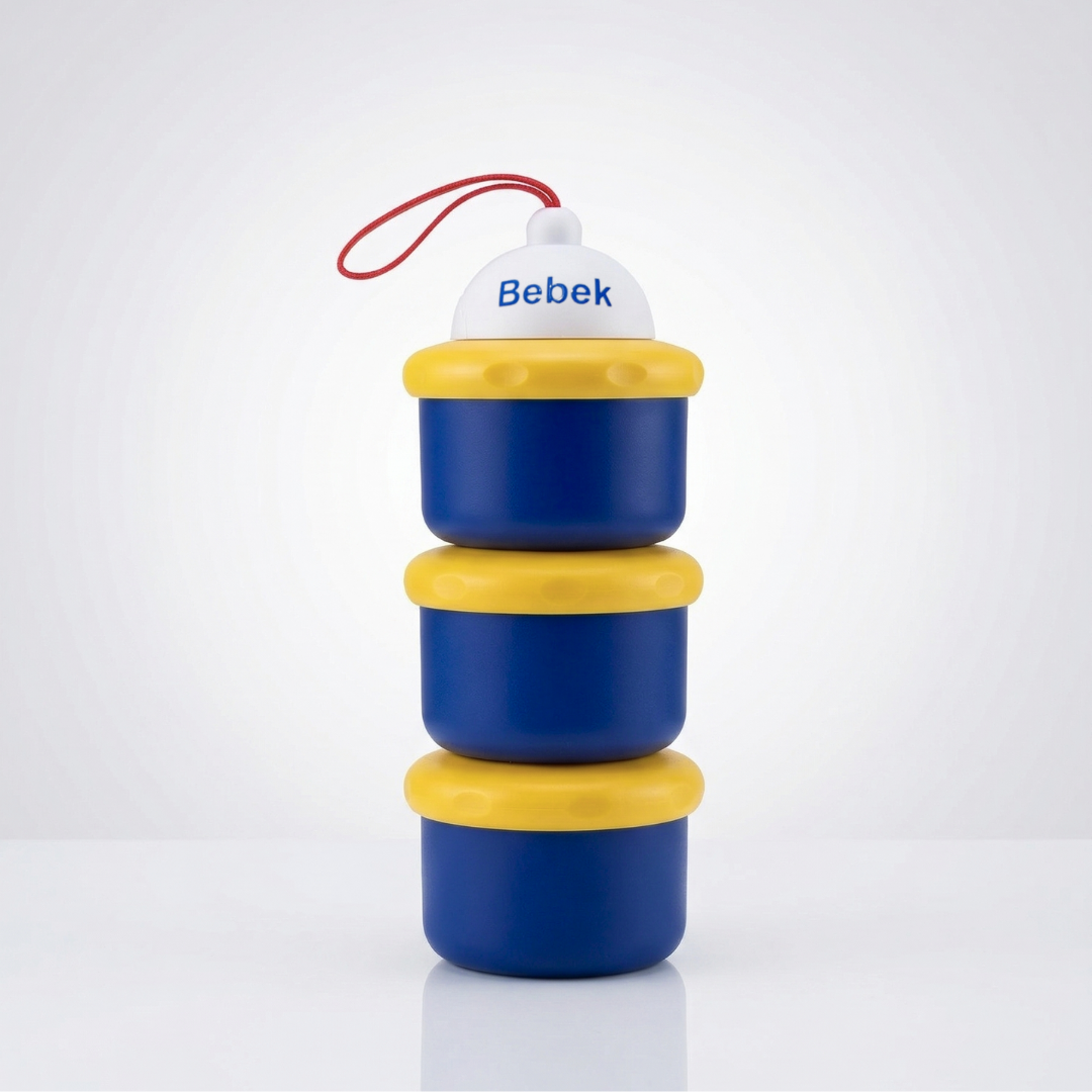 Bebek® Multi-Layer Smart Container + Gift (Soft Silicone Spoon) Bebek Egypt