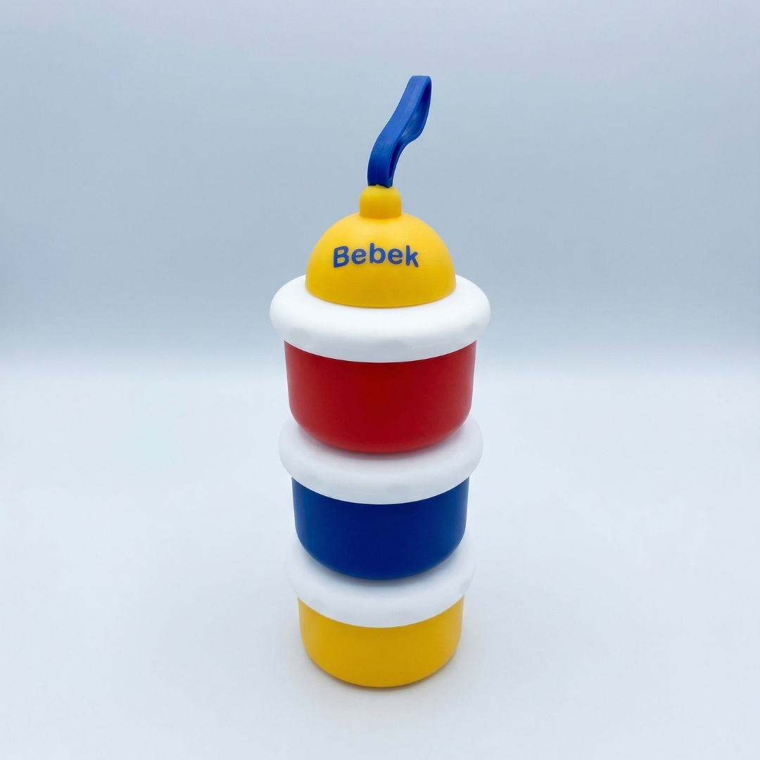 Bebek® Multi-Layer Smart Container + Gift (Soft Silicone Spoon) Bebek Egypt