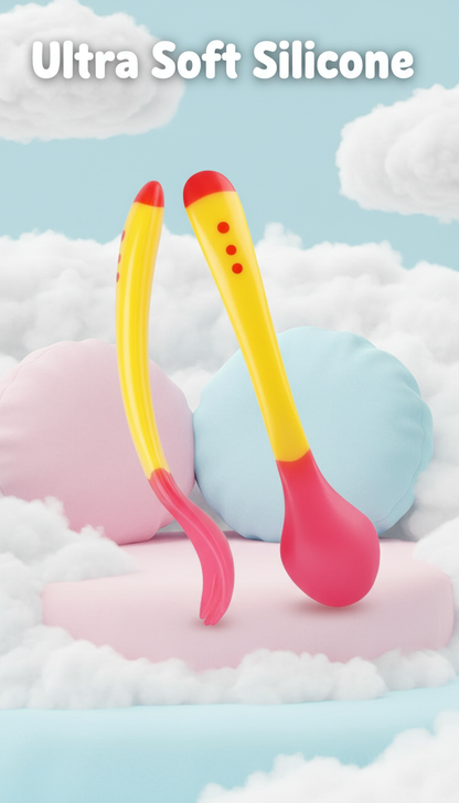 Bebek® Heat Sensitive Spoon & Fork Bebek Egypt