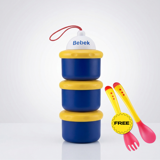 Bebek® Multi-Layer Smart Container + Gift (Soft Silicone Spoon)