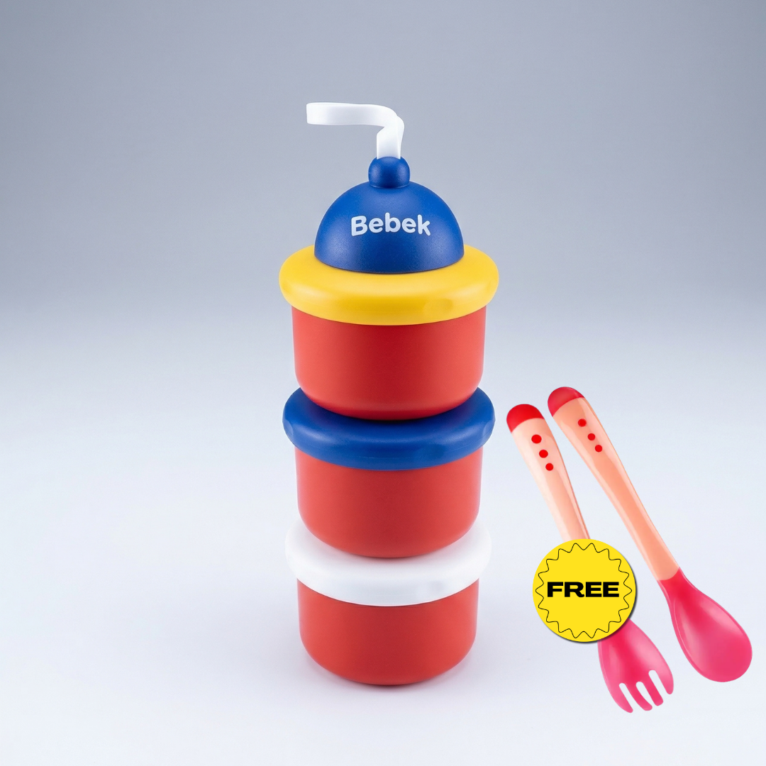 Bebek® Multi-Layer Smart Container + Gift (Soft Silicone Spoon)