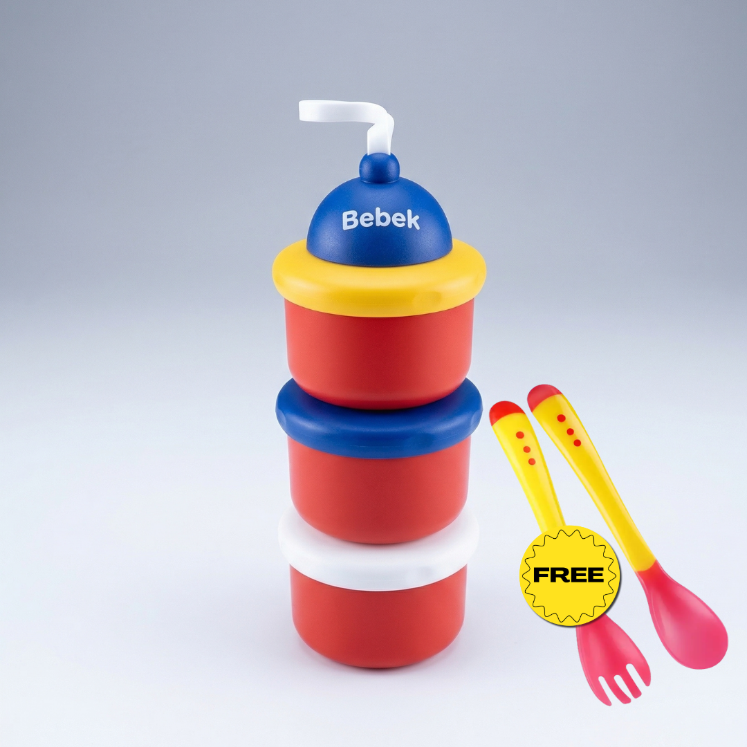 Bebek® Multi-Layer Smart Container + Gift (Soft Silicone Spoon)
