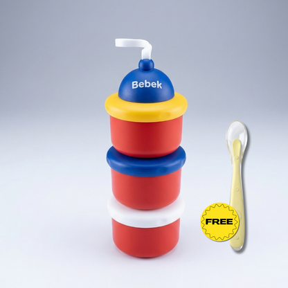 Bebek® Multi-Layer Smart Container + Gift (Soft Silicone Spoon)