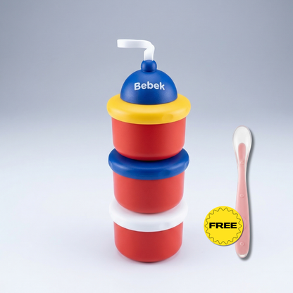 Bebek® Multi-Layer Smart Container + Gift (Soft Silicone Spoon)
