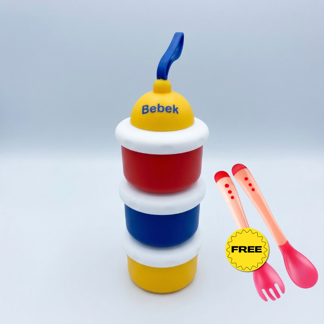 Bebek® Multi-Layer Smart Container + Gift (Soft Silicone Spoon)