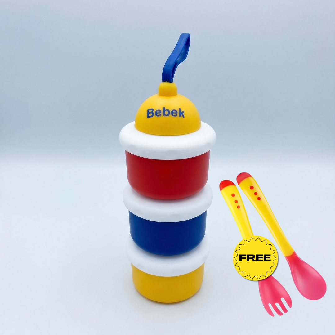 Bebek® Multi-Layer Smart Container + Gift (Soft Silicone Spoon)