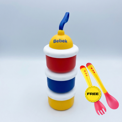 Bebek® Multi-Layer Smart Container + Gift (Soft Silicone Spoon)