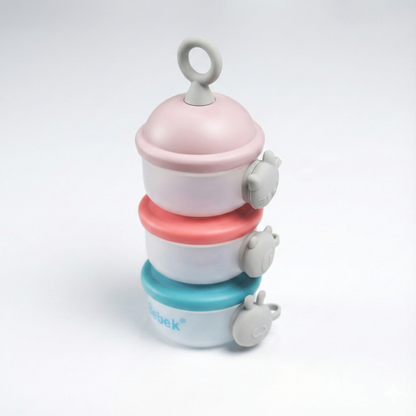 Bebek® 3-Layer Baby Food & Milk Powder Container Bebek Egypt